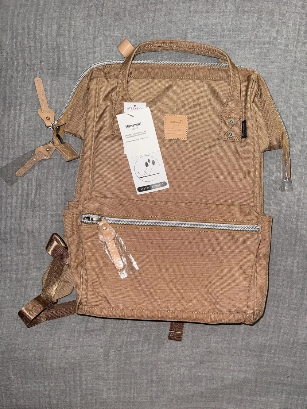 Himawari - Large Doctor Bag Style Travel Backpack with Laptop Compartment